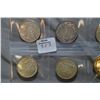 Image 2 : Ten Canadian fifty cent pieces all pre-1967