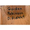 Image 2 : Hand carved Ditidaht First Nations mask signed by artist Gordon Robinson, 8" in height