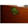 Image 2 : Antique exquisite, top quality Olive wood bow front five drawer inlaid highboy all with mahogany sec