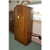 Image 1 : Single door English oak wardrobe with original key