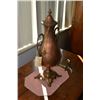 Image 1 : Antique bronze and copper water jug with double handles with applied featuring portrait cameos, bras