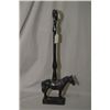 Image 1 : Cast iron horse motif door stop with handle, 20" in height