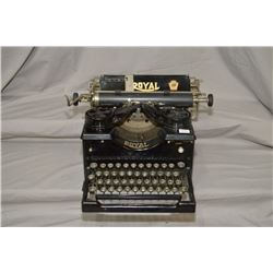 Antique Royal brand manual typewriter