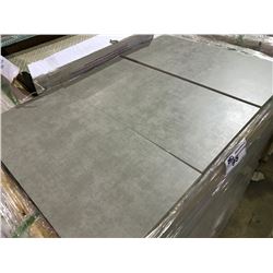 PALLET OF GREY TILE- 619 SQ FT