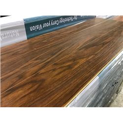 PALLET OF EC PREMIUM 12.3 MM  ANTIQUE WALNUT LAMINATE FLOORING