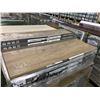 Image 1 : PALLET OF EURO STYLE HARBOUR OAK 12MM WIDE PLANK LAMINATE FLOORING