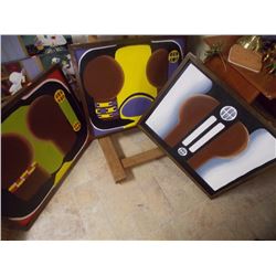 FIRST NATIONS ART - ORIGINALS - 3 TTL