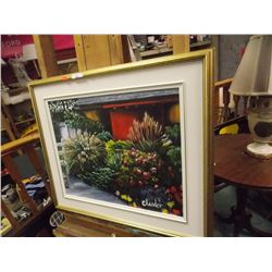 FRAMED PRINT - C LANDER ORIGINAL HAND PAINTED BY C.LAUDER