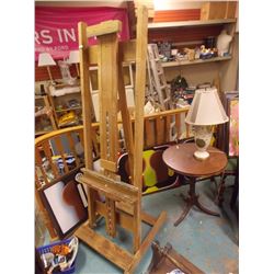 LARGE WOODEN EASLE