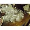 Image 1 : PUNCH BOWL AND GLASSES