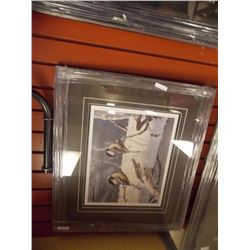 FRAMED LIMITED EDITION - CHICKADEE'S - BRUCE MILLER - GALLERY ESTIMATE $475