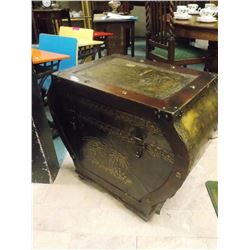 LARGE ORNATE TRUNK - METAL AND WOOD