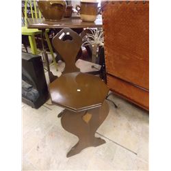VINTAGE STOOL/CHAIR WITH BACK REST