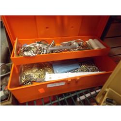 TACKLE BOX AND CONTENTS - HARDWARE