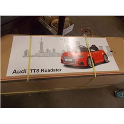 AUDI TTL REMOTE CONTROL ROADSTER - NEW IN BOX - CHILD'S ELECTRIC CAR WITH FULL STEERING, GEAR SHIFTE