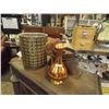 Image 1 : BRASS JUG AND BIN