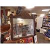 Image 1 : ANTIQUE OAK MIRROR