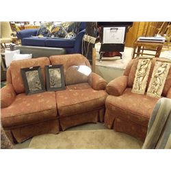 LOVE SEAT AND CHAIR - FROM ESTATE