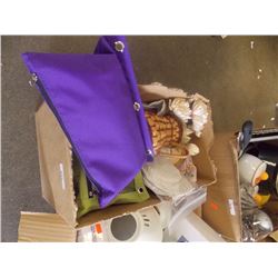 BOX - PENCIL BAGS, WICKER, TEA POT AND MORE