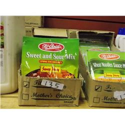 CASE OF SWEET SOUR MIX - CASE CONTAIN 24 X 50 GRAM PACKAGES. . - RETAIL APPROX. $50