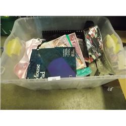 BOX OF MISC