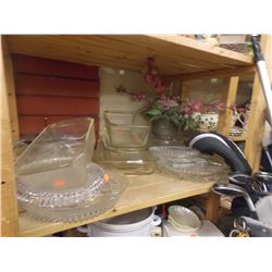 SHELF MISC GLASSWARE