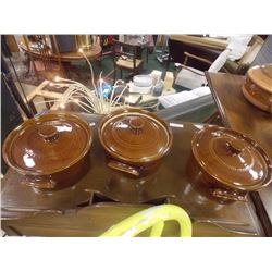 BEAN POTS - 3 TTL