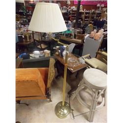 BRASS FLOOR LAMP