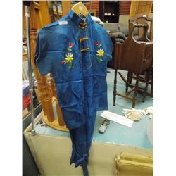 ORIGINAL HAND MADE ORIENTAL DRESS WEAR - INCLUDES SHIRT, PANT & BELT