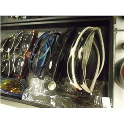 LOT OF ASSORTED SUNGLASSES - 12 TTL