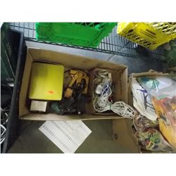 BOX ELECTRONICS & CRATE MISC - BUT NOT THE CRATE