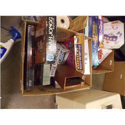 BOX OF GAMES - SUDOKY - MAHJONGG - KENSINGTON