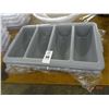 Image 1 : 2 - 4 Compartment Cutlery Bins - 2 Times the Money