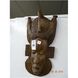 Carved African Mask