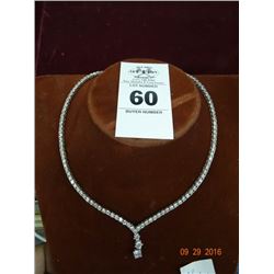 Faux Diamond Necklace