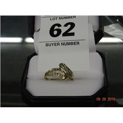 Diamond Ring 10K Gold - Apprasial $150