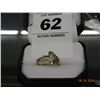 Image 1 : Diamond Ring 10K Gold - Apprasial $150