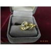 Image 1 : Diamond Ring 18K Gold Wedding Set - Appraisal $1575
