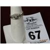 Image 1 : Diamond 14K White Gold Wedding Set  - Appraisal $1800