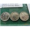 Image 2 : 3-Pack of Silver Hand Picked Mercury Dimes