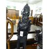 Image 2 : 3 African Wood Carved Statues - 3 Times the Money