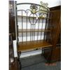 Image 1 : Wood & Iron Bakers Rack