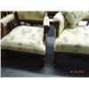 Image 2 : Carved Loveseat & Chair Set