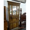 Image 1 : Oak Mirrored Umbrella/Coat Rack
