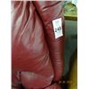 Image 2 : Maroon Leather Recliner