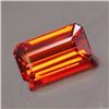 Image 1 : Natural Emerald cut Spessartite 1.27 ct - VVS