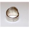 Image 2 : Vintage Native American Hopi Bear Paw Sterling Silver Ring Size 6