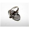 Image 2 : Pre Eagle Vintage Taxco Mexican Sterling Silver 925 Pink Mother Of Pearl Statement Ring Size 6