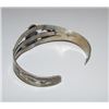 Image 2 : Old Pawn Navajo Made BELL TRADING Sterling Silver Turquoise Cuff Bracelet