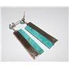 Image 2 : Navajo E Jackson Sterling Turquoise Earrings
